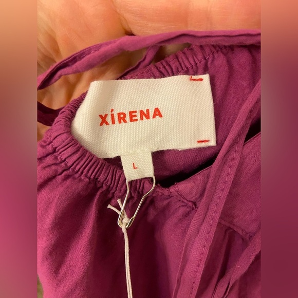NWT Xirena Owyn Dress Purple Wine Size Large - Picture 7 of 9
